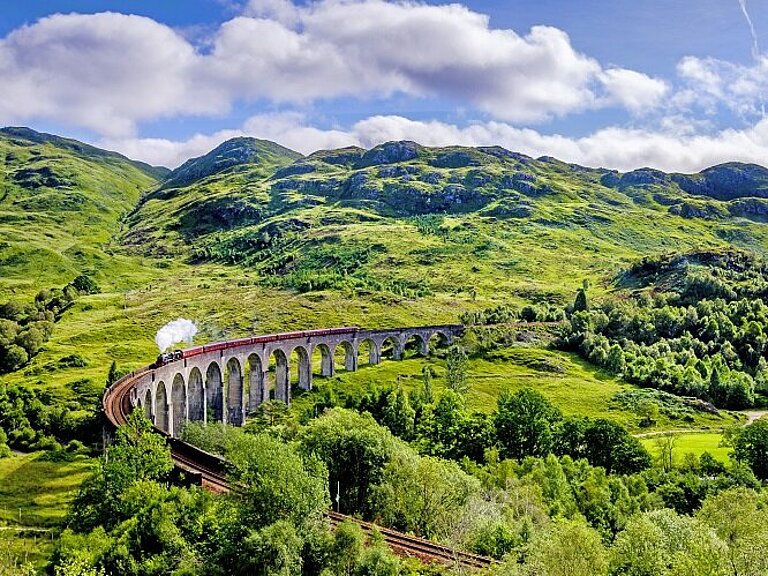 Glenfinnan Viadukt Schottland Wolters Rundreisen