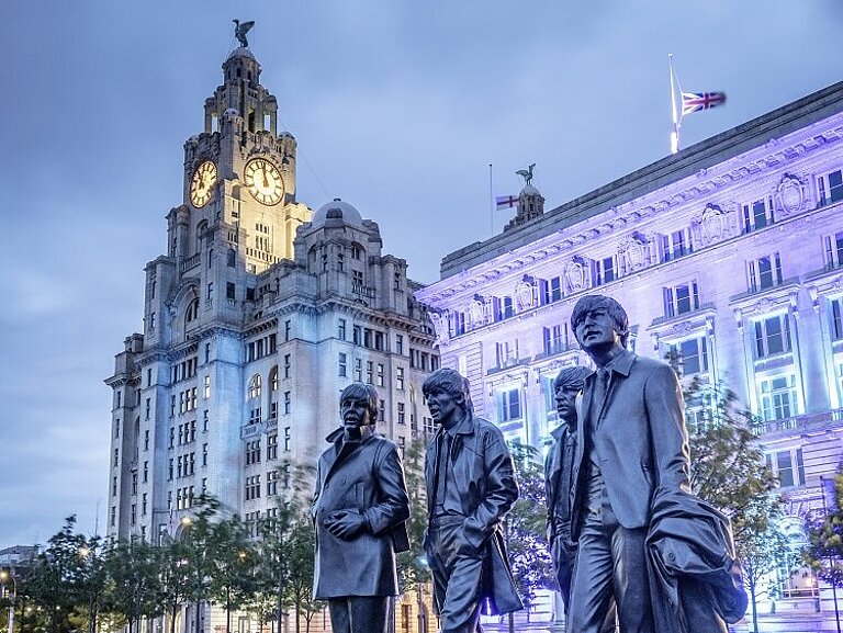 Beatles Liverpool England Wolters Rundreisen