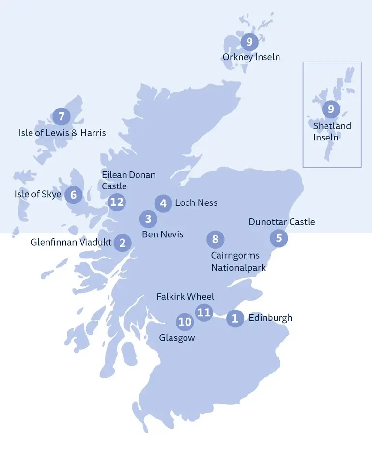 schottland Schottland Urlaub: Wichtige Infos, Tipps & mehr