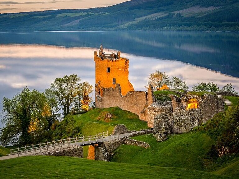 Urquhart Castle Loch Ness Schottland Wolters Rundreisen